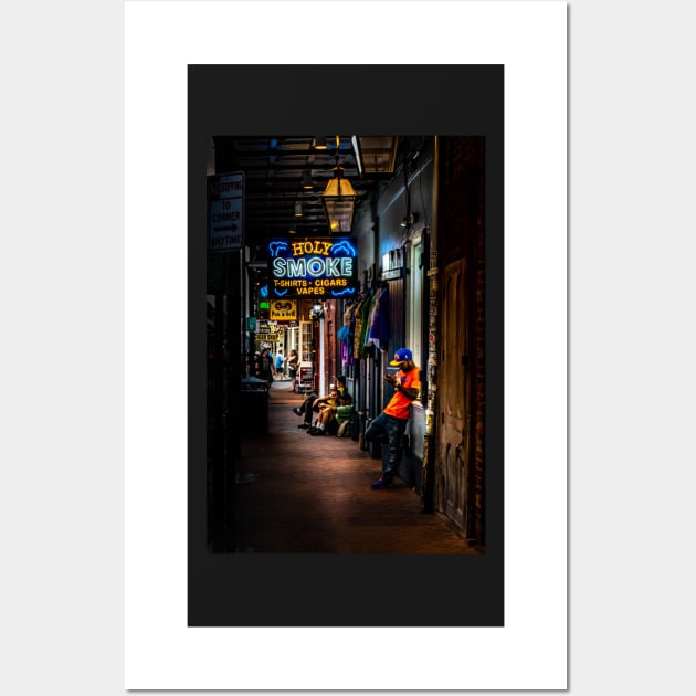 Holy Smoke Bourbon Street Wall Art by MountainTravel